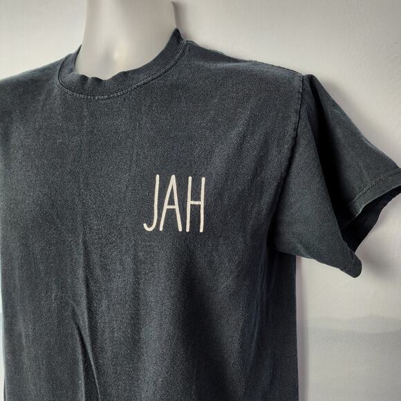 JAH Artwork Gothic "Til Death" Coffin Rose Graphic Tee | Men's Medium - Picture 4 of 7